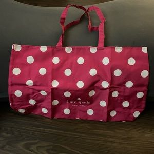 Kate Spade Polka Dot Canvas Bag